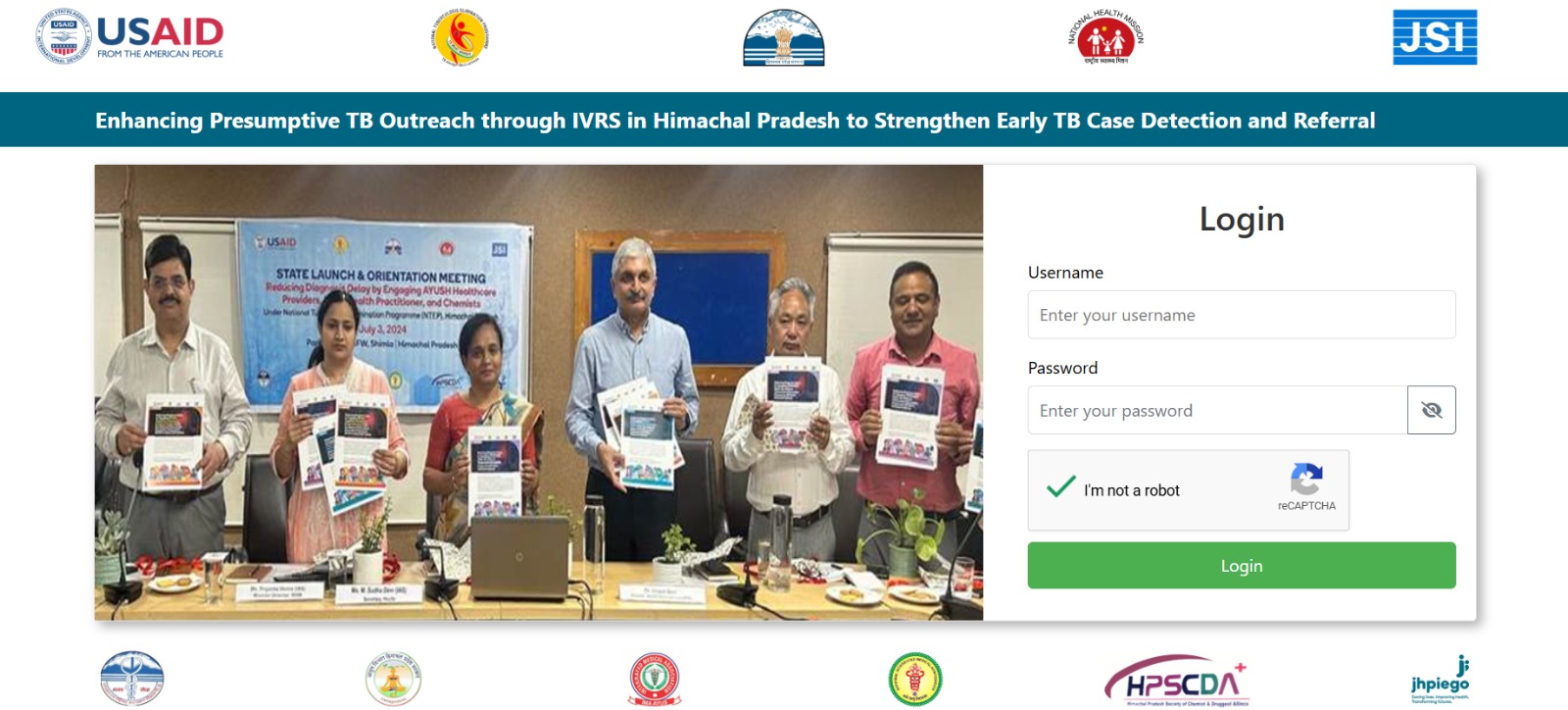  IVRS-Based Cough Syrup Monitoring in 12 Districts of Himachal Pradesh.