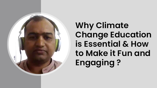 climate change education